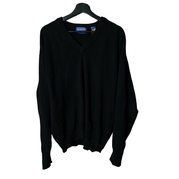 Pendleton V Neck Lambswool Sweater Mens Large - Picture 1 of 3
